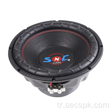 Profesyonel Yüksek Güçlü Araba Sesi 10 inç Subwoofer